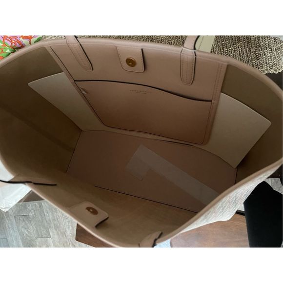 New Tory Burch geo logo monogram pattern allover pink - Picture 9 of 12